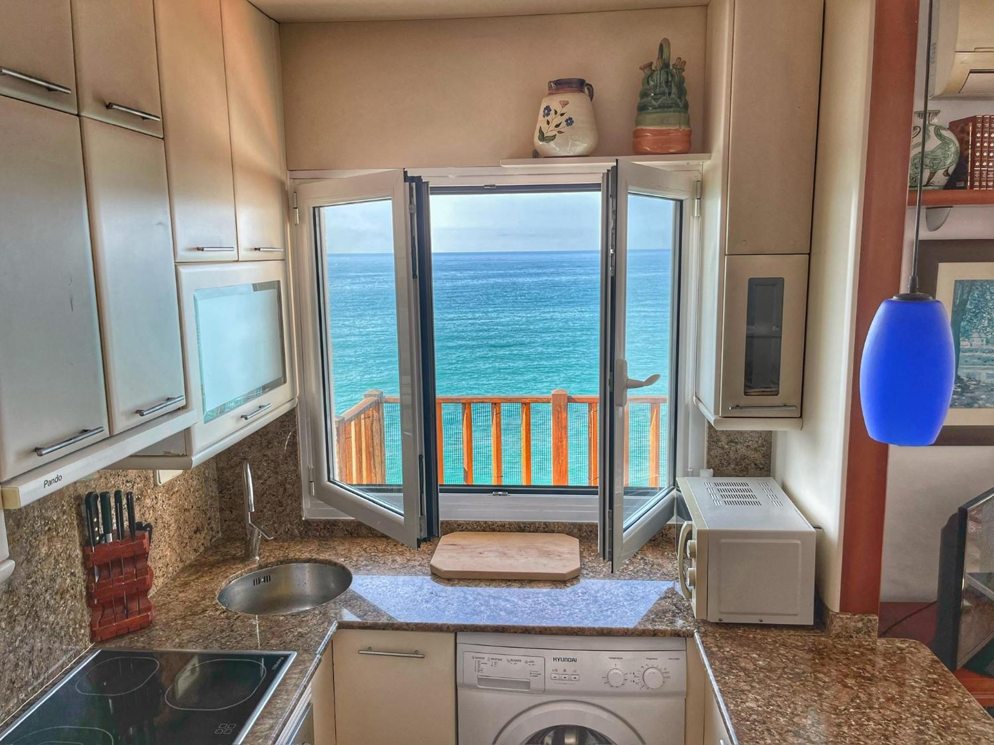 Apartamento En Acantilado Con Wifi Y Aire Acondicionado Sitges Buitenkant foto
