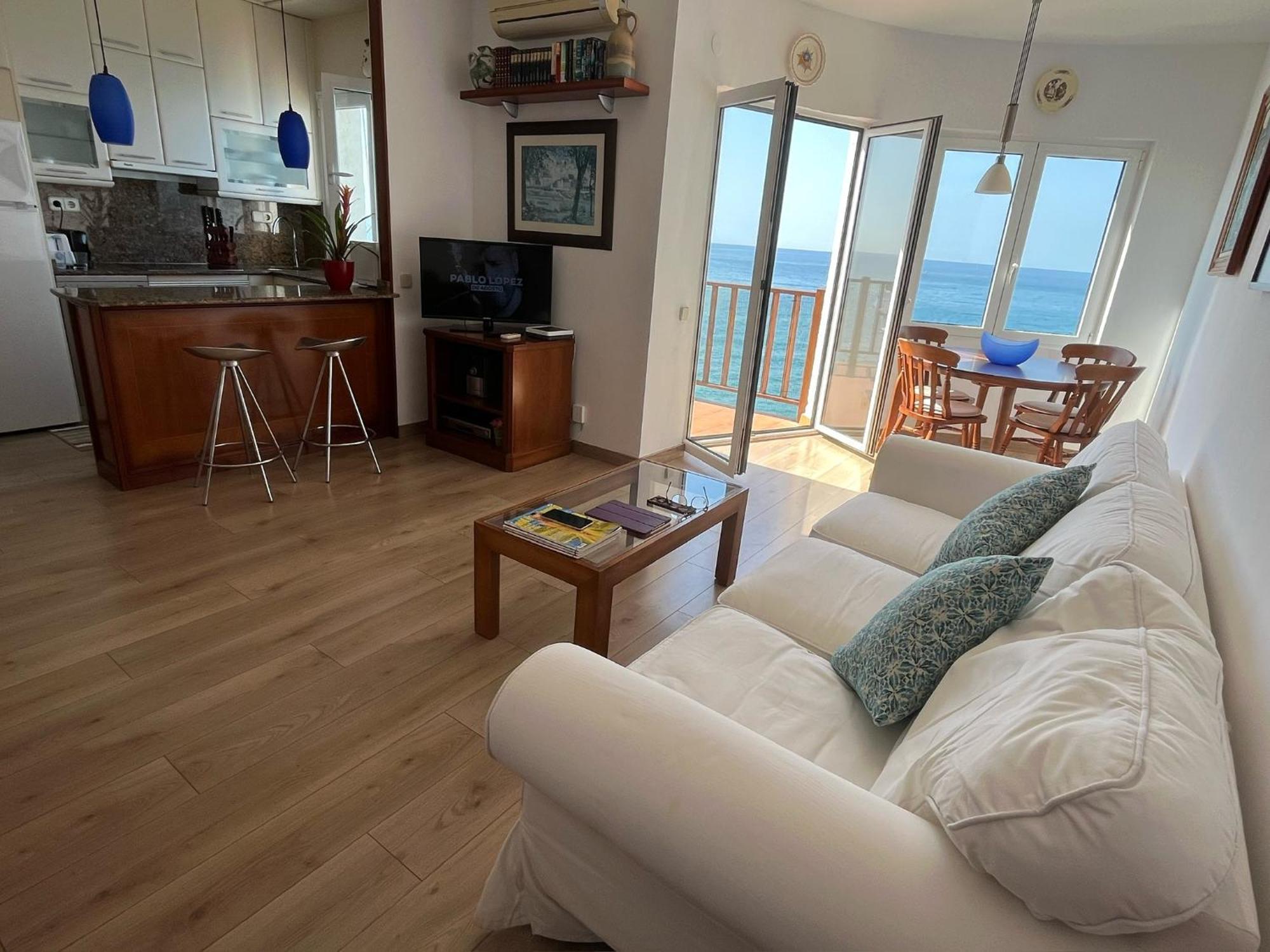 Apartamento En Acantilado Con Wifi Y Aire Acondicionado Sitges Buitenkant foto