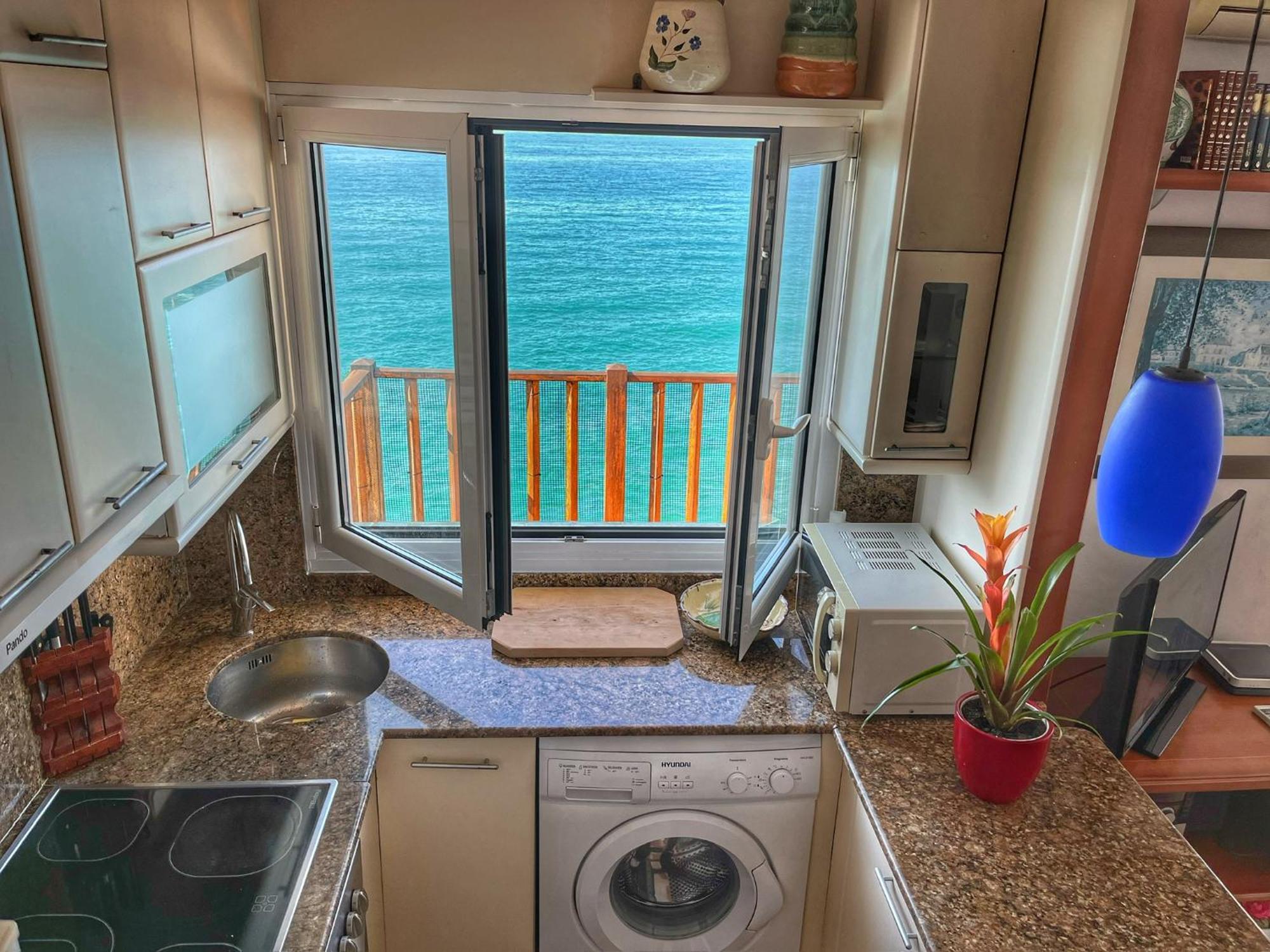 Apartamento En Acantilado Con Wifi Y Aire Acondicionado Sitges Buitenkant foto